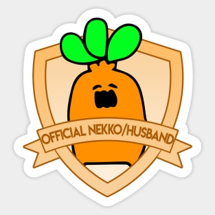 Nekko Husband Badge Hololive Nene Fanbase Sticker